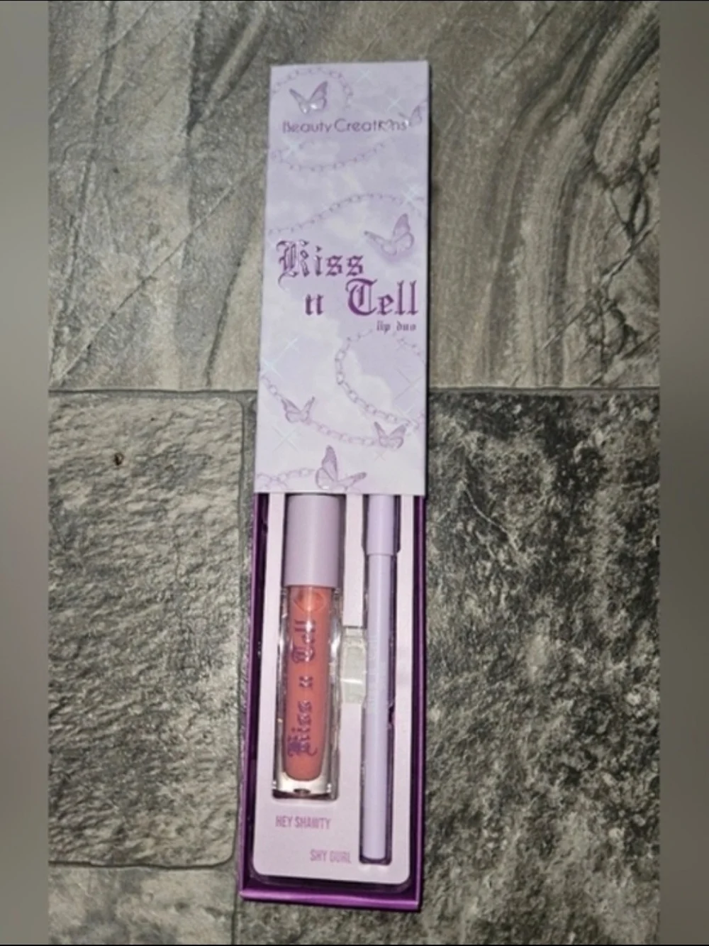 Beauty Creations Kiss n Tell Lip Duo BNIB